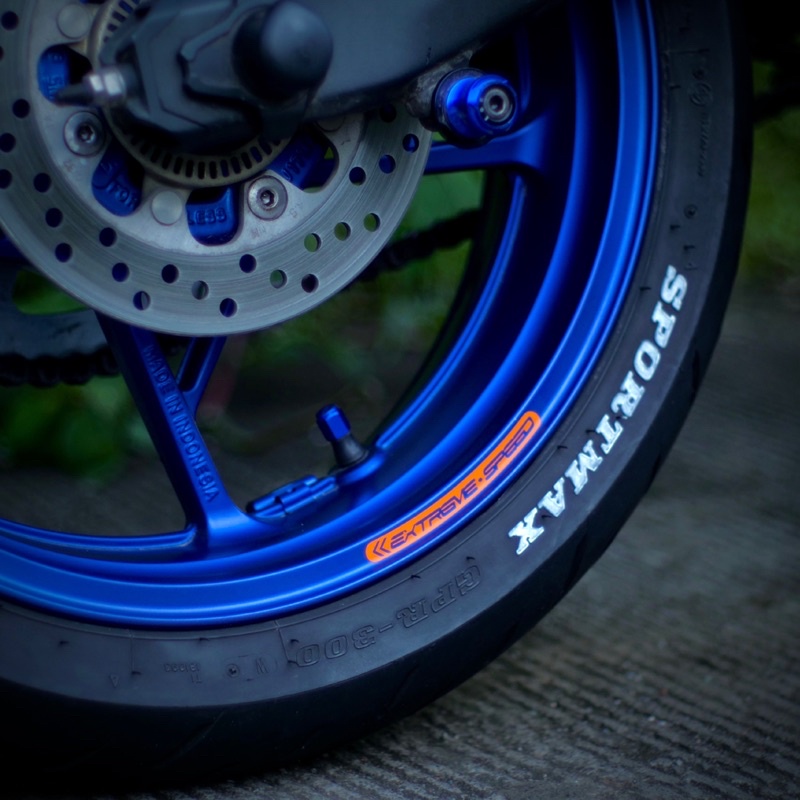 

extremeSpeed Stickers Wheel + Logo