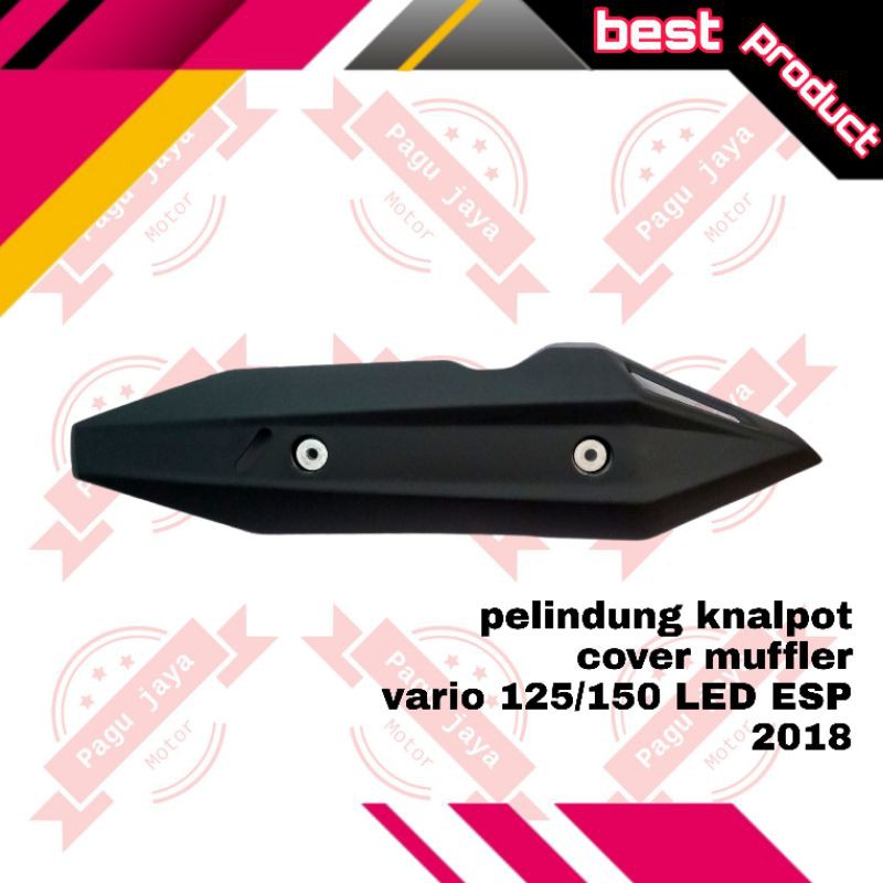 cover pelindung knalpot honda new vario 125 150 LED esp 2018 muffler