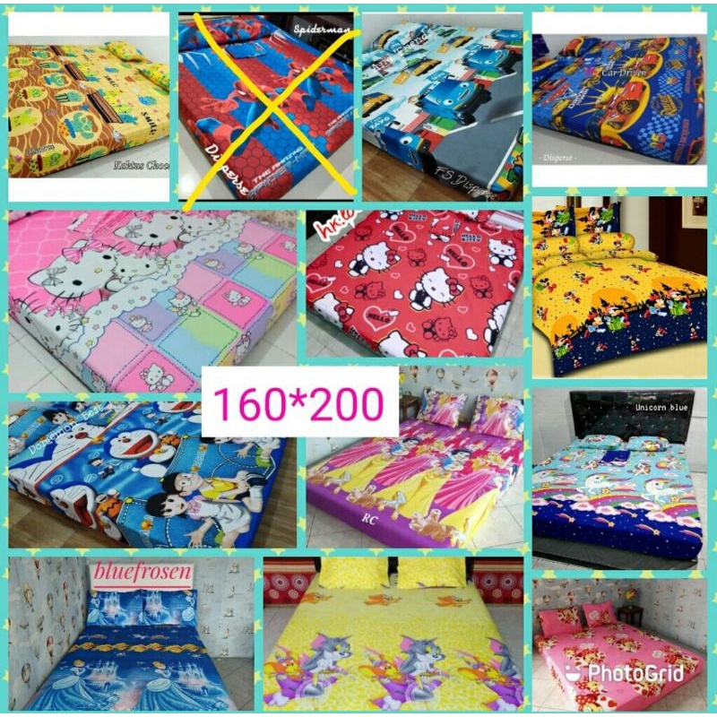 Sprei homemade 160*200*20