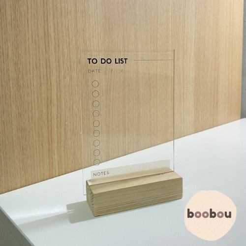 

Bagus Acrylic Planner To Do List Aesthetic Weekly Journal Free Marker&Tape Terbatas