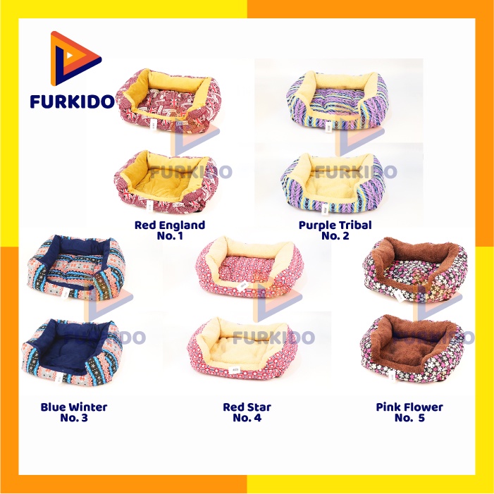 Richu Tempat Tidur Bantal Kasur Kucing Anjing Pet Dog Cat bed S