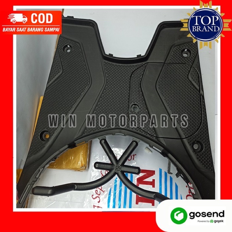 FUJI MOTOR SBY - Pijakan Kaki + Tutup Aki Beat FI 2012 2013 2014 | footrest atas WIN | bordes dek in