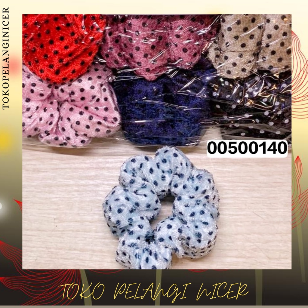 Ikat rambut donat kunciran scrunchie hairdo fashion aksesories rambut Tokopelanginicer- Ikat Rambut Korea Kuncir Rambut