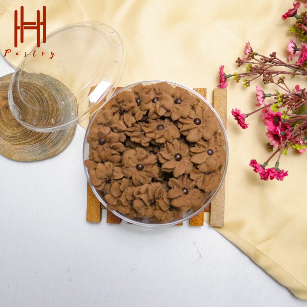 

Kue Semprit Cokelat