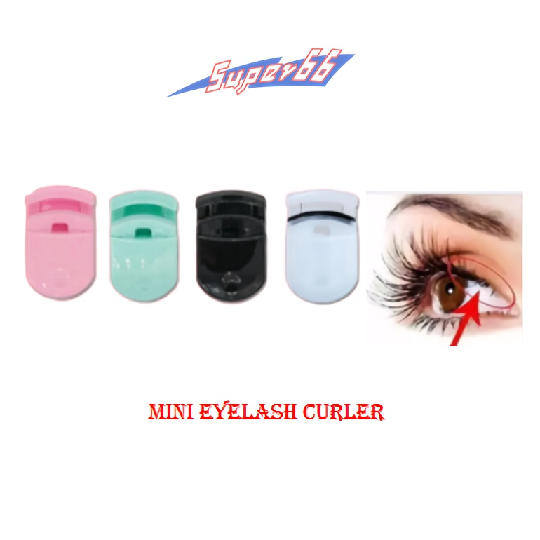 Super 66 Eyelash Curler mini travel penjepit bulu mana unik portable