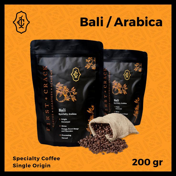

DISKON TERBATAS !!! BIJI KOPI BALI (200GR) - FIRST CRACK PREMIUM SPECIALTY COFFEE BEANS TERLARIS