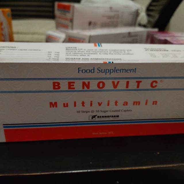 Jual Benovit C Vitamin C, B Dan Calcium Multivitamin | Shopee Indonesia