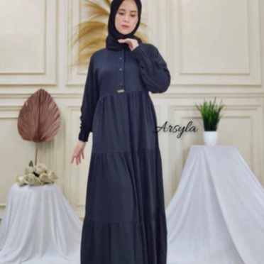 Gamis jumbo L4 // Gamis rayon tuil standar// gamis rayon twil ory halis/gamis rayon twil.terlaris/gamis rayon polos terbaru