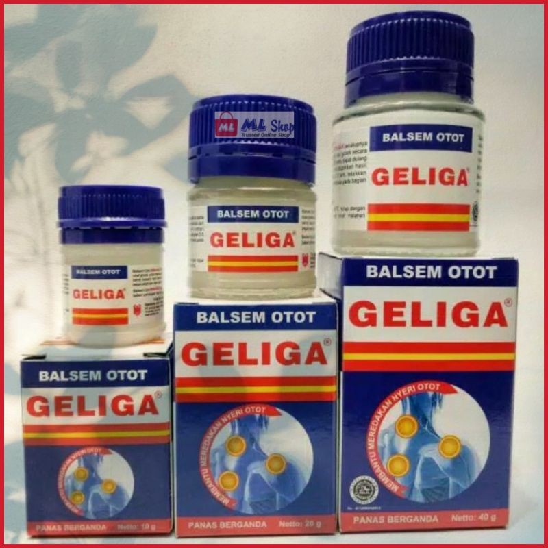 Balsem Otot Geliga / Caplang Balsem Geliga
