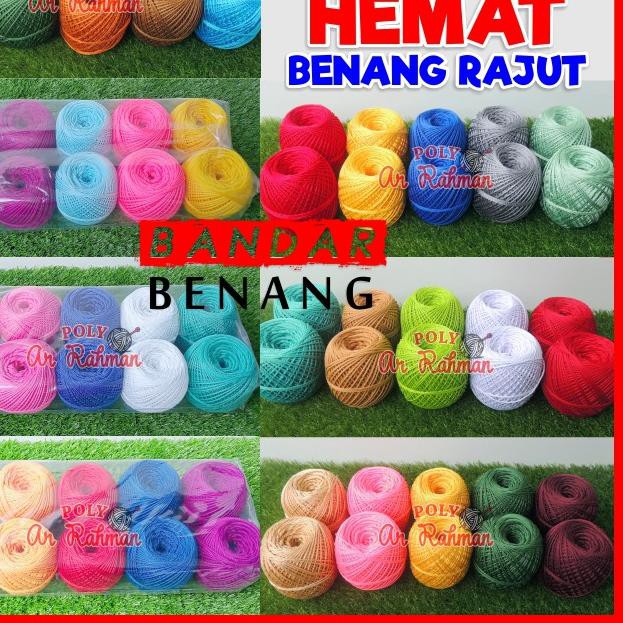 Bagus BENANG RAJUT POLY AR RAHMAN (PAKET HEMAT).. .. ..