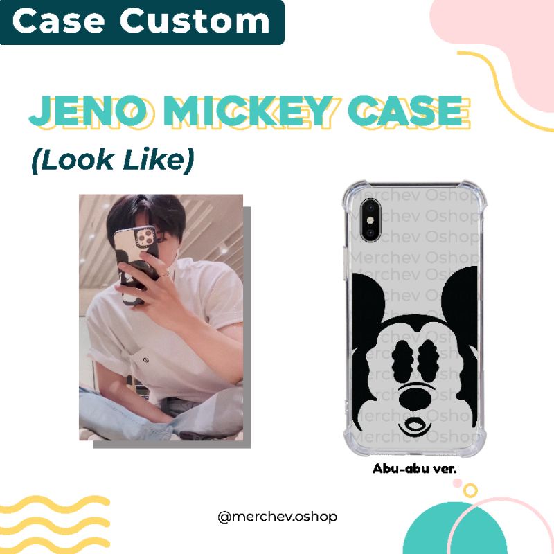CASE NCT - JENO MICKEY CASE LOOK LIKE