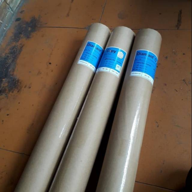 

Kertas Rol A0 80 gram. Panjang 50m.