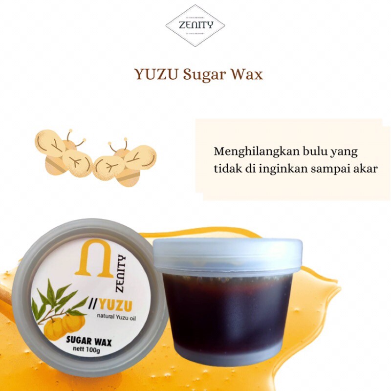 Sugar Wax Zenity 100g - SNOW ALGAE/MOSS/YUZU