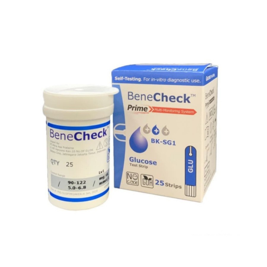Benecheck Strip Gula Darah Prime