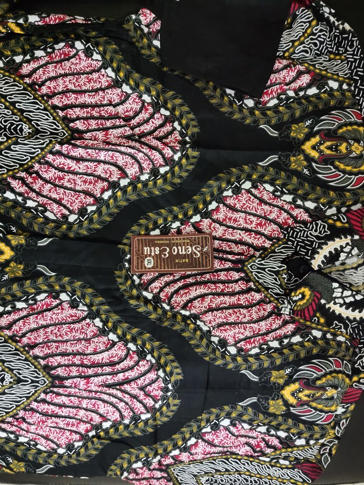 Batik Couple Modern - Atasan Batik - Batik Couple Wanita - Seragam Batik Madu Merah