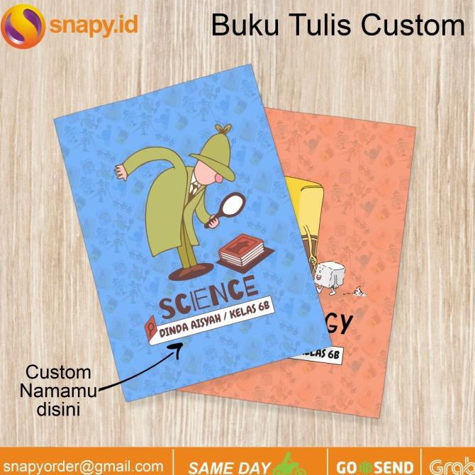 

BUKU TULIS SEKOLAH CUSTOM snapy90 Ayo Beli