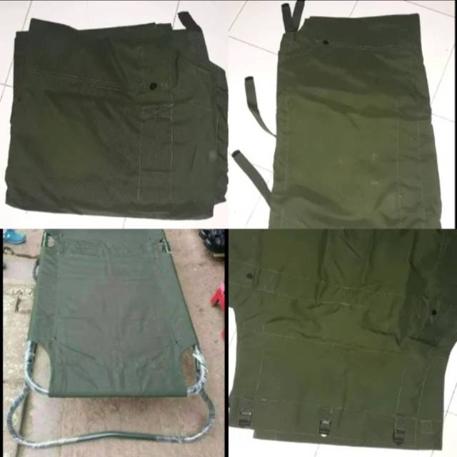 Stok teranyar kain canvas velbed tni-sukucadang velbed-kain velbed-kain kanvas velbed