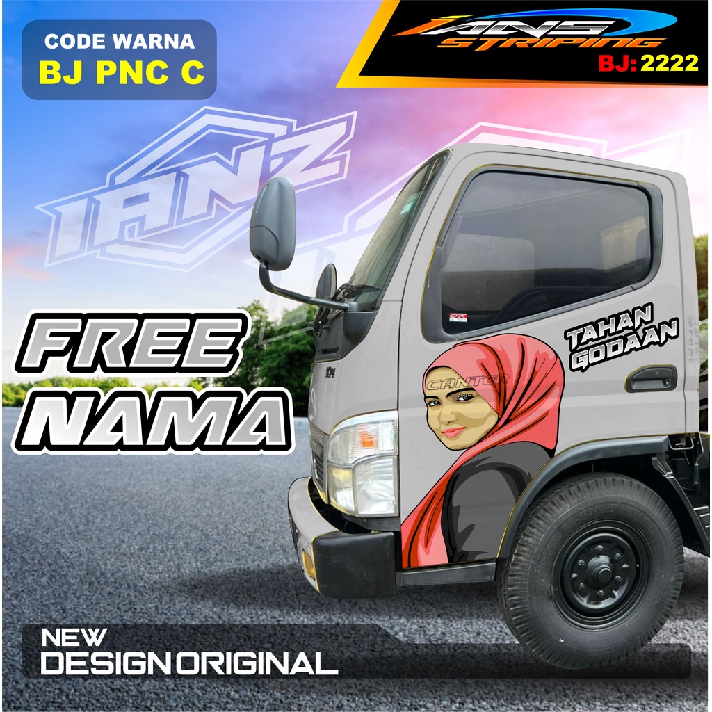 STIKER PINTU TRUK FUSO RAGASA / DECAL PINTU DUMTRUK  / STIKER MOBIL TRUK / STIKER PINTU TRUK KEREN