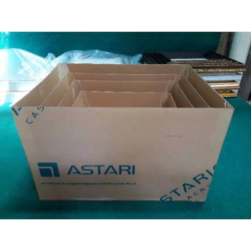 Kotak hantaran/seserahan akrilik 1 set