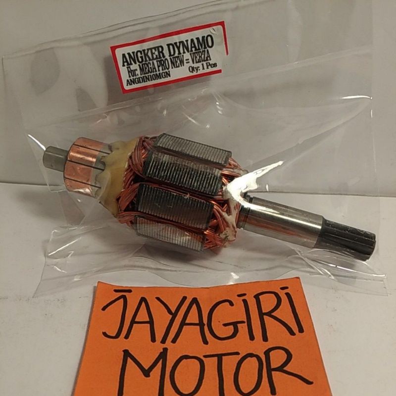 Angker Dinamo Stater Verza Mega Pro New Dynamo Starter Rumah Anker Motor Cover Setater Honda Ori OEM