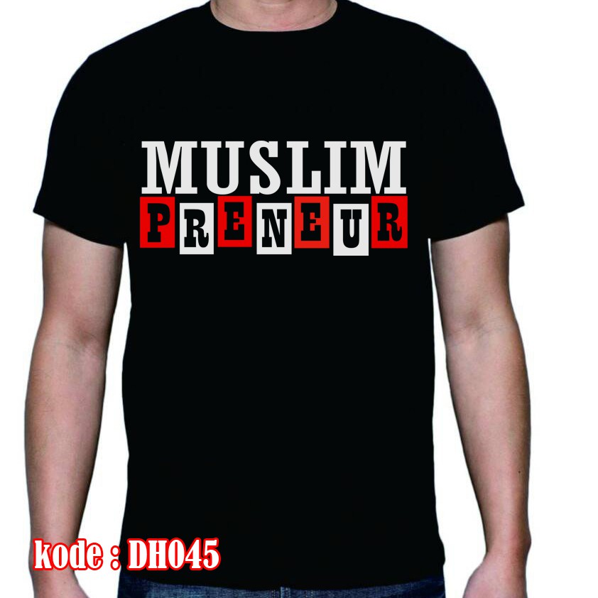 Baju Kaos Islami Muslim Dakwah Sunnah muslim preneur