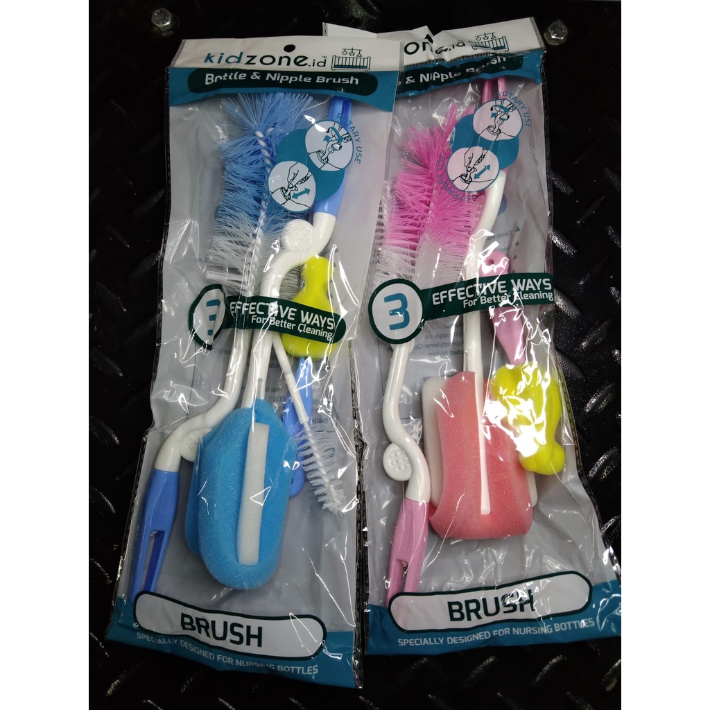 Sikat Botol Susu 4 Set / Pembersih Botol Susu 4 Set / Sponge Botol Susu