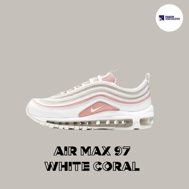 air max 97 white coral