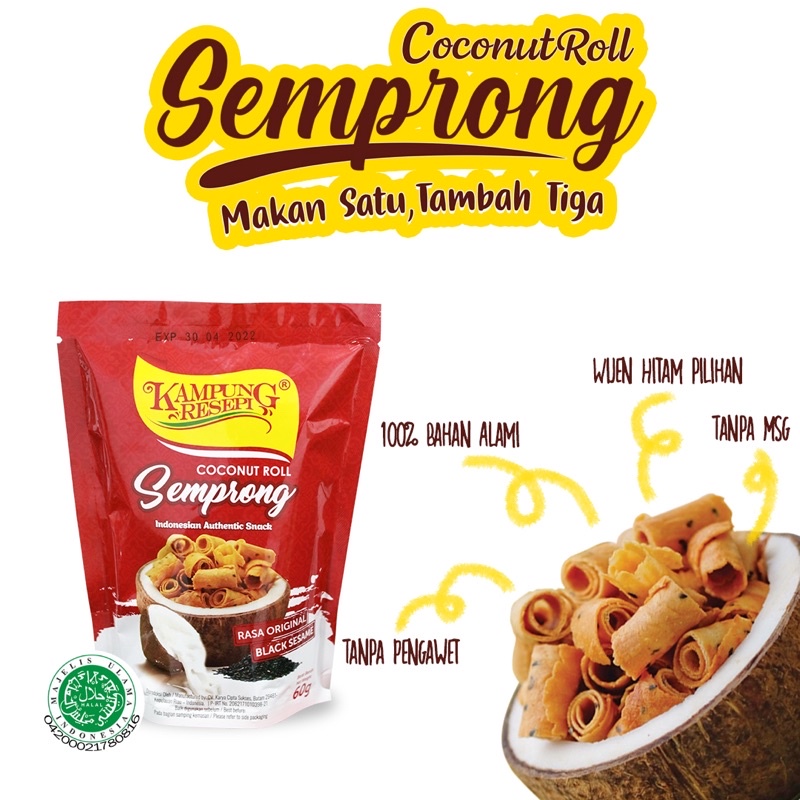 

Semprong Kampung Resepi Oleh oleh Batam