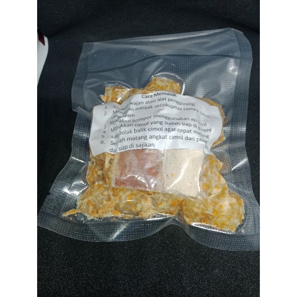 

Cimol Kribo isi Sambel Kacang isi 40 butir/bungkus