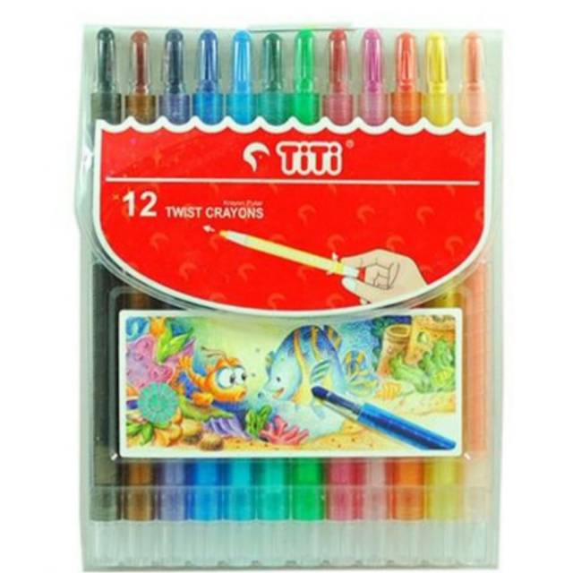 

KERAYON TITI PUTAR 12 WARNA