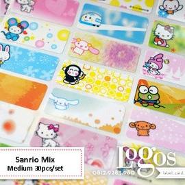 

TERLARIS@# SANRIO STICKER MEDIUM NAME LABEL. STIKER KARAKTER KITTY MELODY MONKICHI POCHACCO LUCU NAMA DI BUKU TAS SEKOLAH HP HADIAH (O<