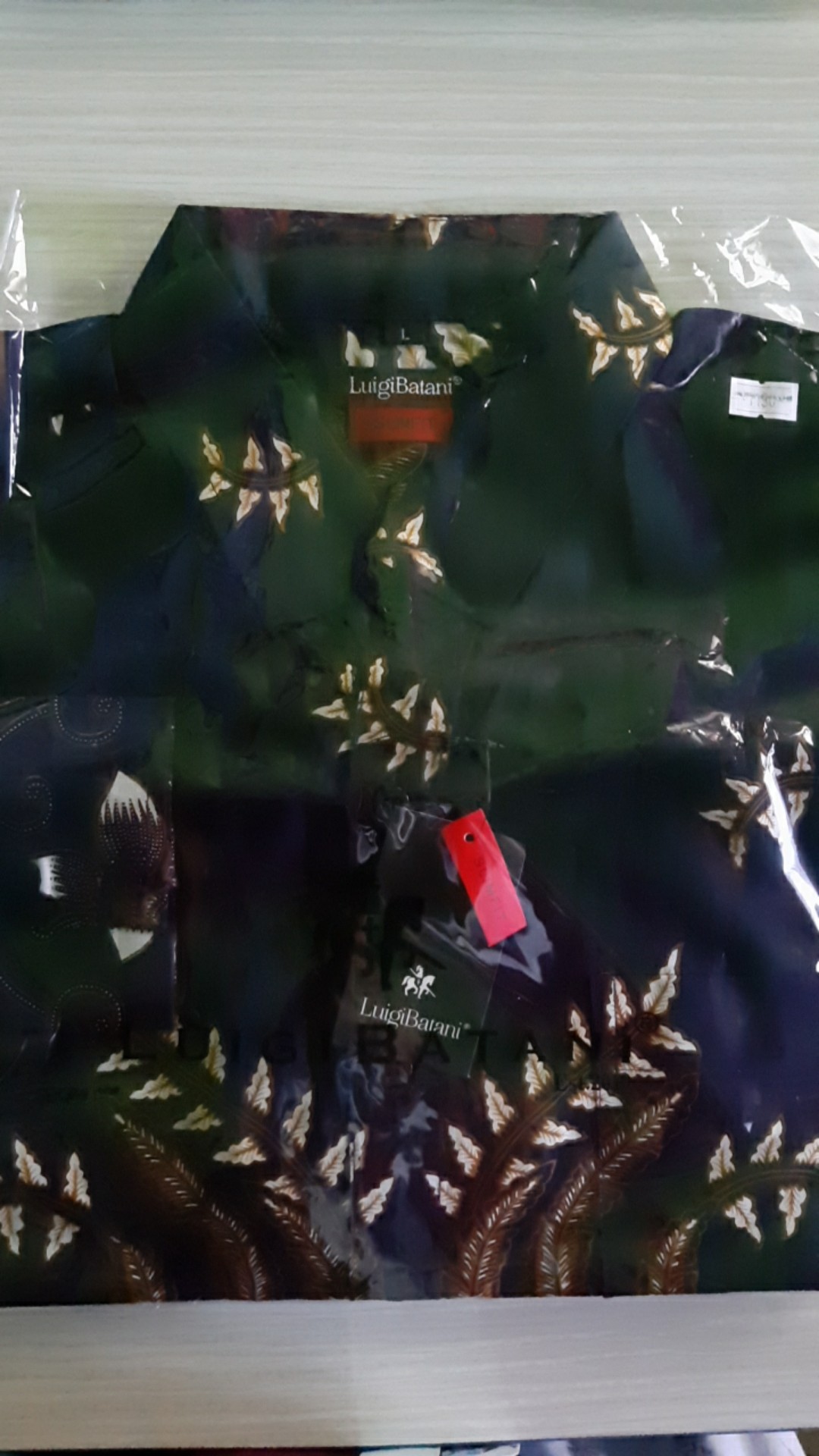 Batik Pria Slim Fit Lengan Panjang Kemeja Batik Pria Colindion Cbl1057