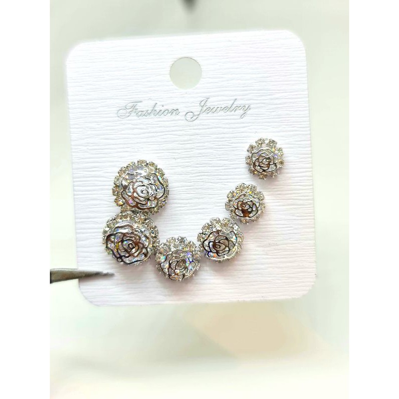 Anting tusuk korea 1 set 3pasang