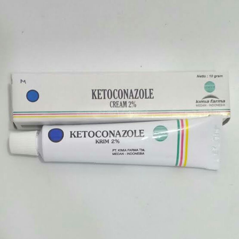 KETOCONAZOLE KRIM 5 &amp; 10 GRAM (KEMASAN BARU)