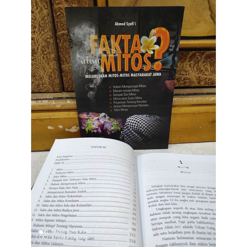 buku meluruskan mitos mitos masyarakat jawa fakta atau mitos penerbit santri creative