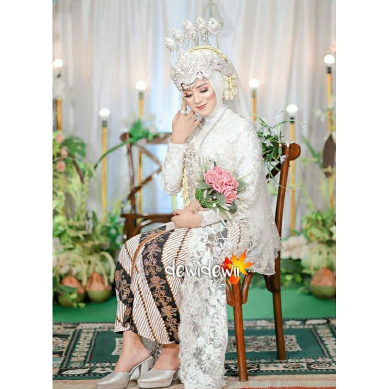 [Sepasang] Jarik Pengantin Prodo - Motif Lereng Stik || Instan &amp; Lembaran