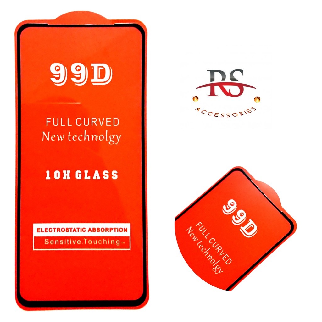 TEMPERED GLASS WARNA FULL COVER M3 X3 PRO NOTE 9 PRO  9 9A