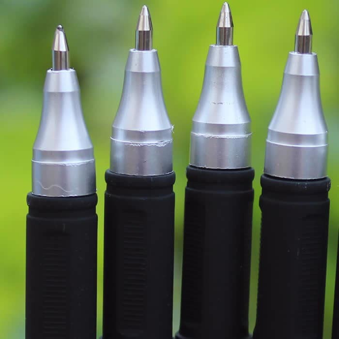 

G0YANG HARGA:: Pulpen Bolpen Ballpoint Gel Tinta hitam Gel Pen 0.5 isi 12pcs Mg-850 100%ORIGINAL