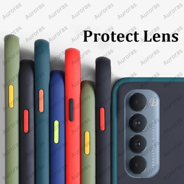 OPPO RENO 4 / RENO 4 PRO / RENO 4F RENO4 F VERSI INDONESIA SOFT CASE MATTE COLORED FROSTED