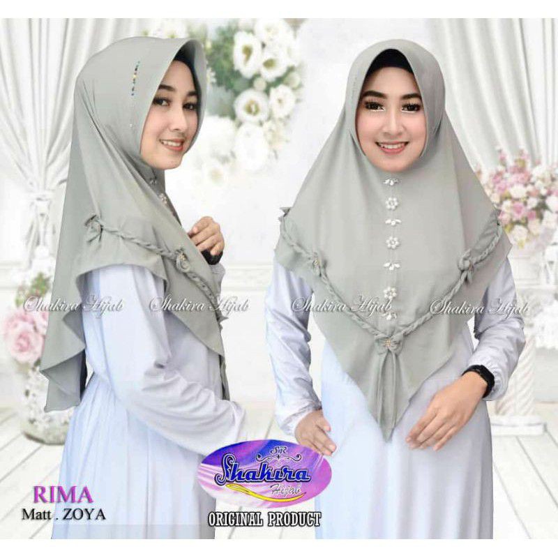 JILBAB INSTAN RIMA MATT ZOYA ORI SHAKIRA HIJAB