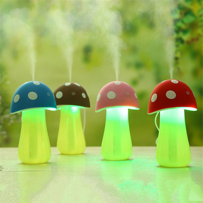 Mushroom Light Humidifier, Jamur humidifier pelembab ruangan alami!