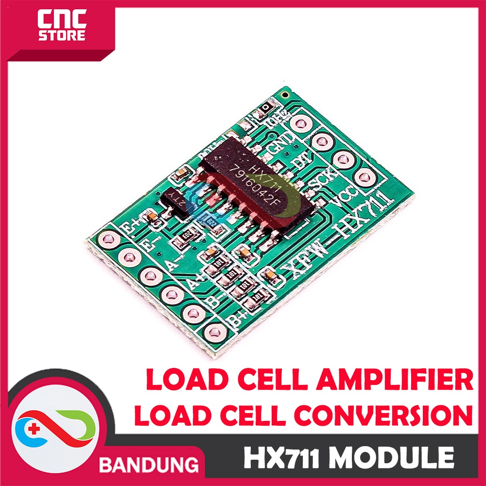 MODULE HX711 HX-711 AMPLIFIER LOAD CELL ADC CONVERTER SENSOR BERAT