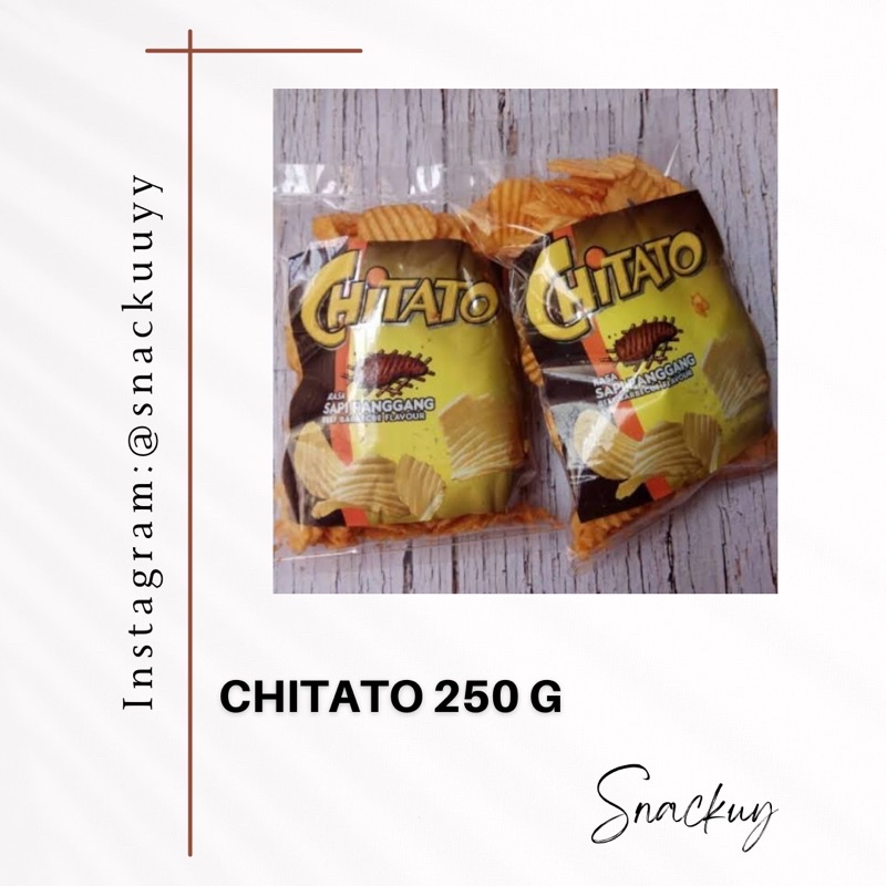 

CHITATO SAPI PANGGANG DIJAMIN ORIGINAL 250Gr / CEMILAN / INDOFOOD