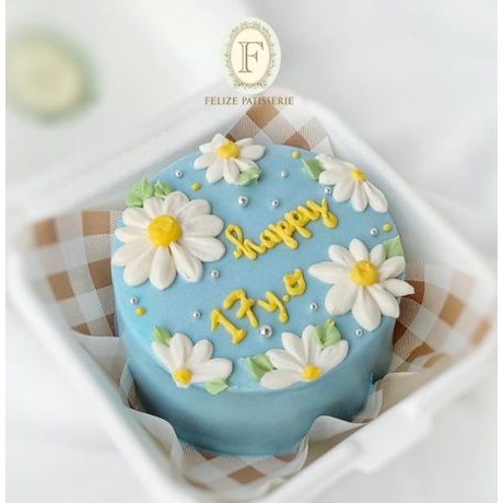 

korean Bento lunch box birthday cake kue ulang tahun