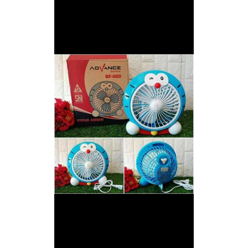 1kg kipas karakter advance doraemon hello kitty minion