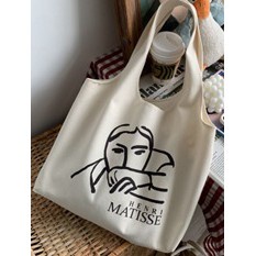 NEW Totebag Vintage Populer Tas Tote BIG Bahan Kanvas-MATISSE