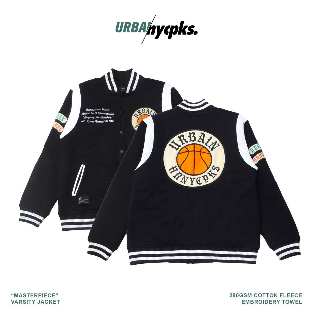 Hornycupcakes X Urbain - Masterpiece Black White Varsity