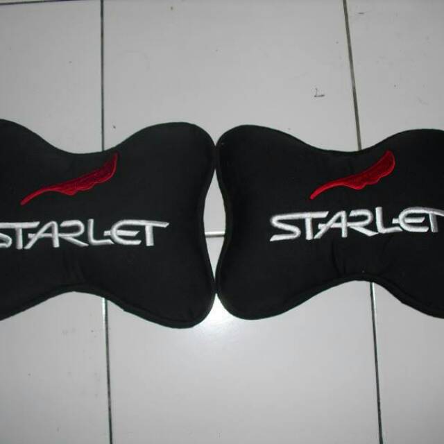 Bantal mobil headrest Starlet