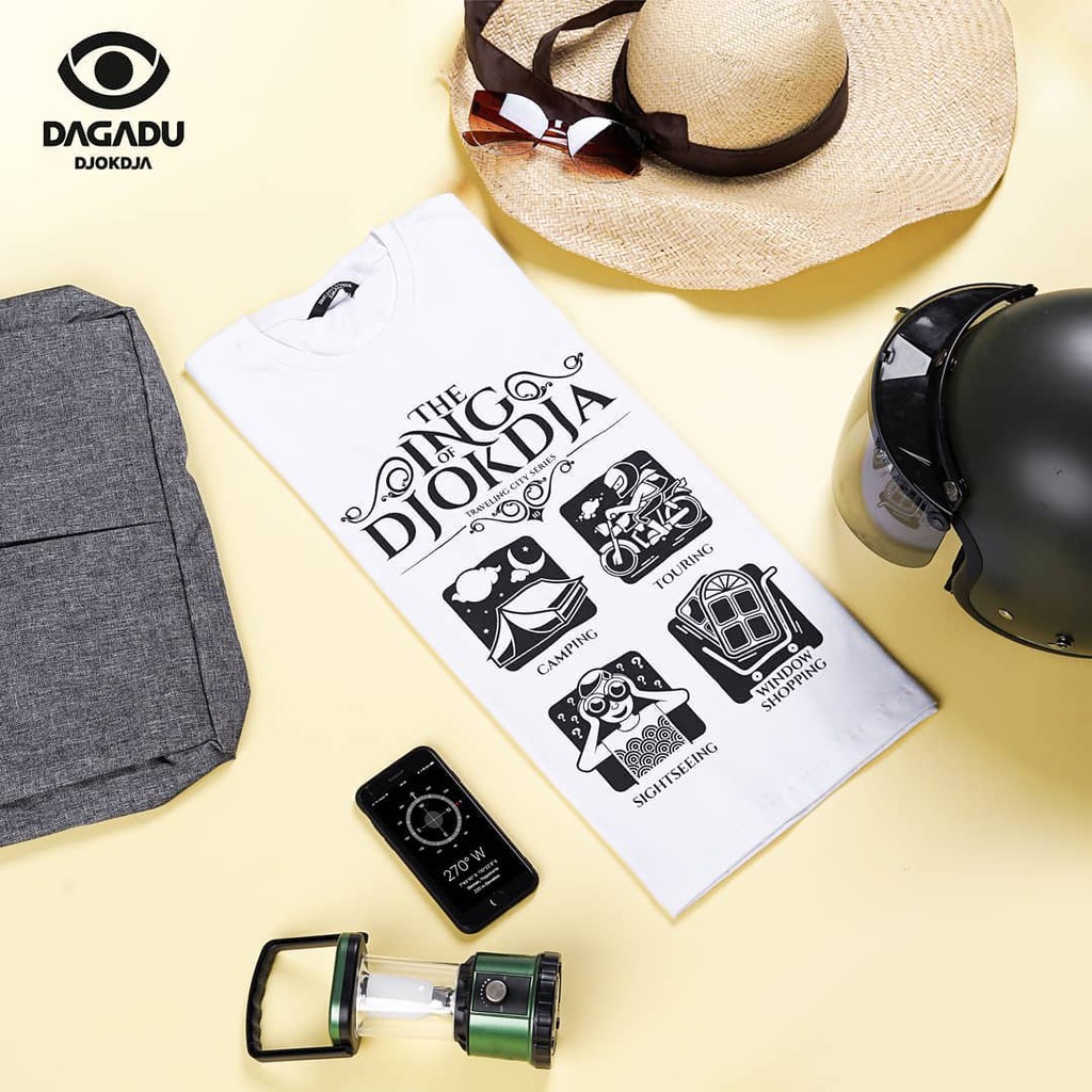 KAOS DAGADU JOGJA LUCU ASLI KATA-KATA DISTRO MURAH PRIA - TRAVELING CITY
