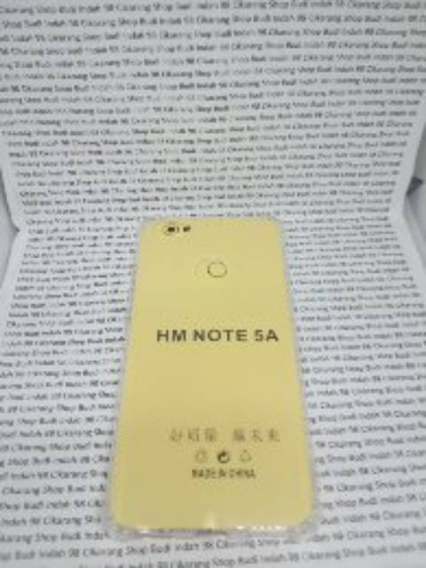 SOFTCASE SILIKON ANTI CRACK XIOAMI NOTE 5A
